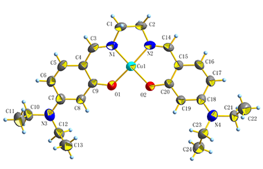 A Novel Salicylaldehyde Schiff-base Fluorescent  Probe for Selective Detection of Cu2+ Ion 2011-3288